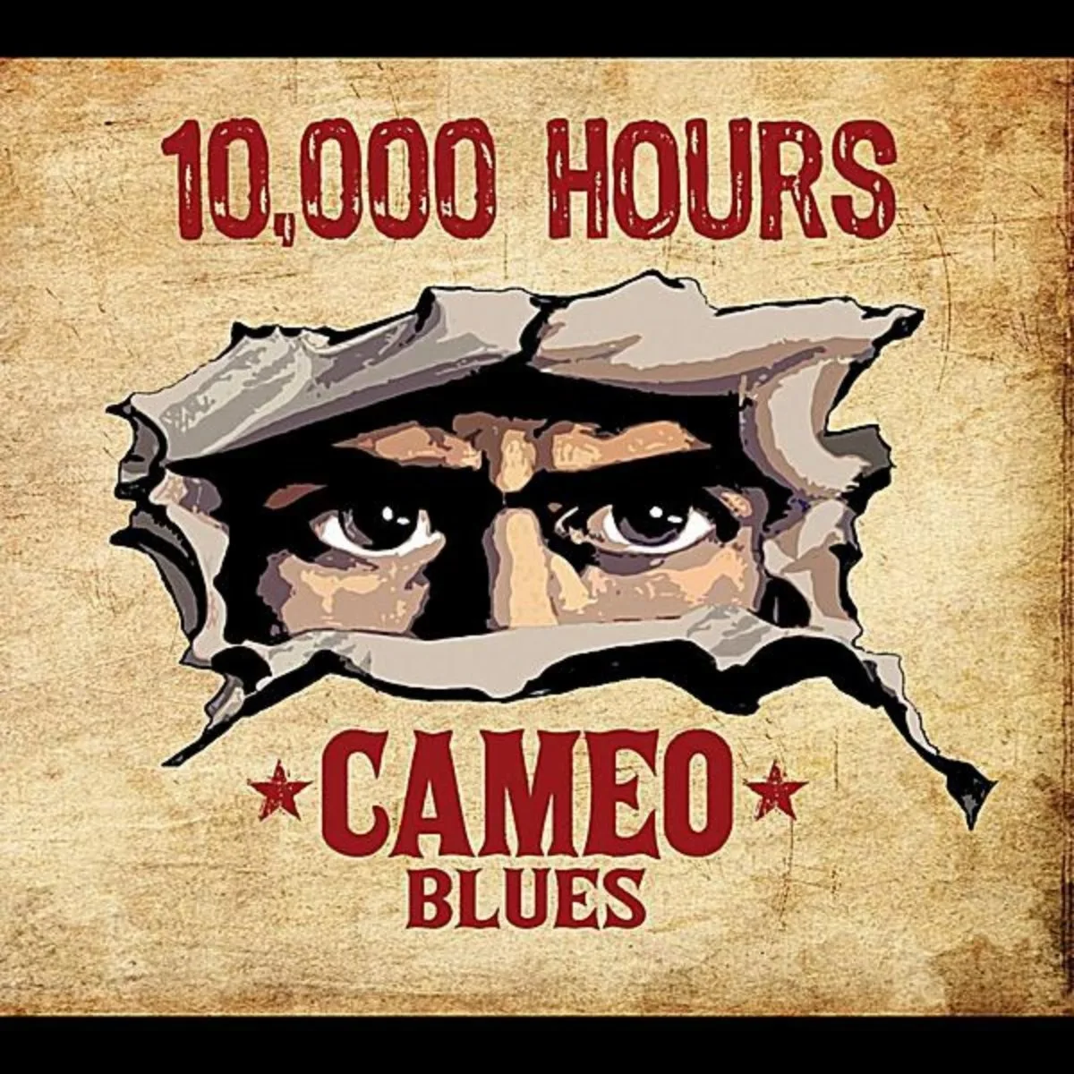 Official album cover art for the release 10,000 Hours by Cameo Blues Band