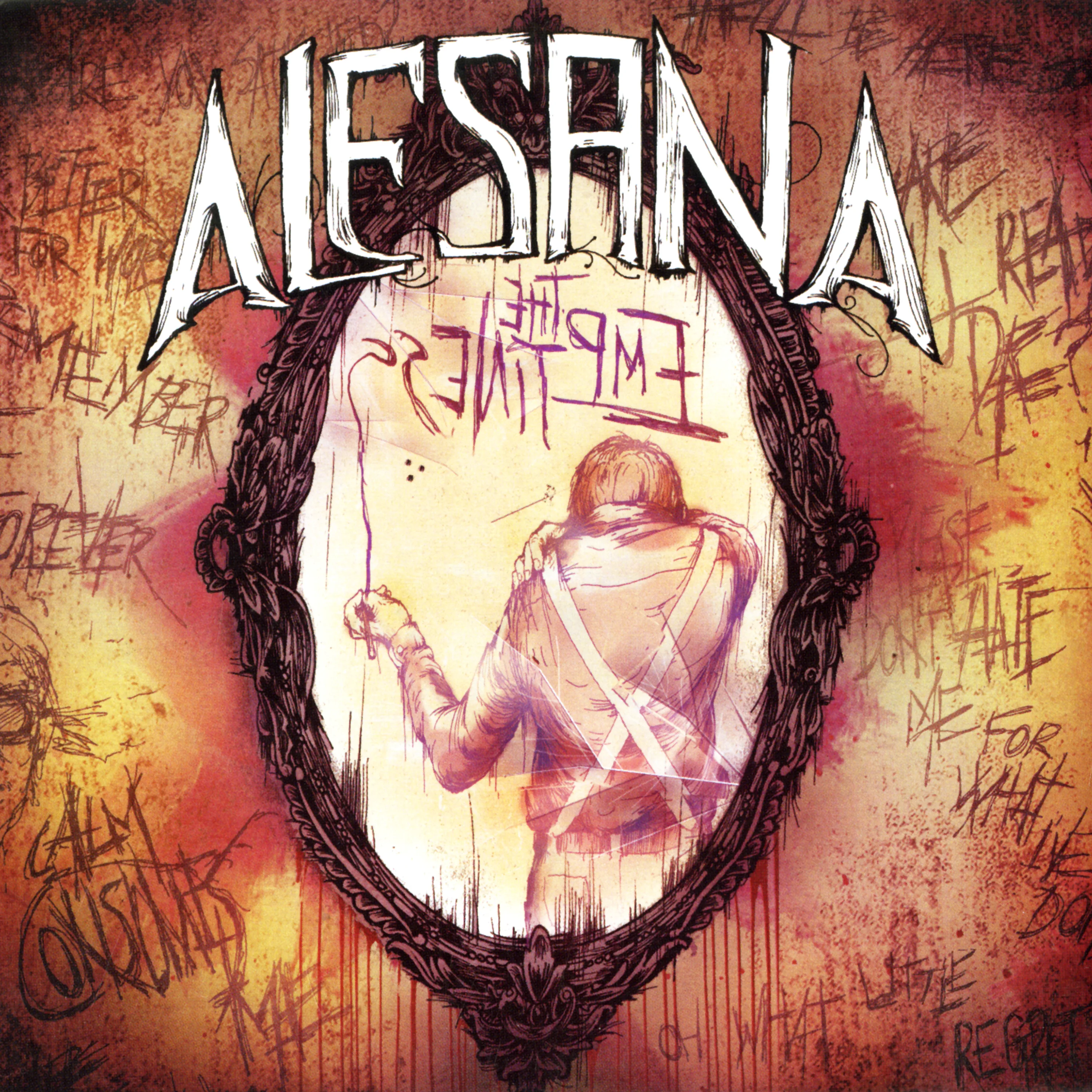 Official album cover art for the release The Emptiness by Alesana