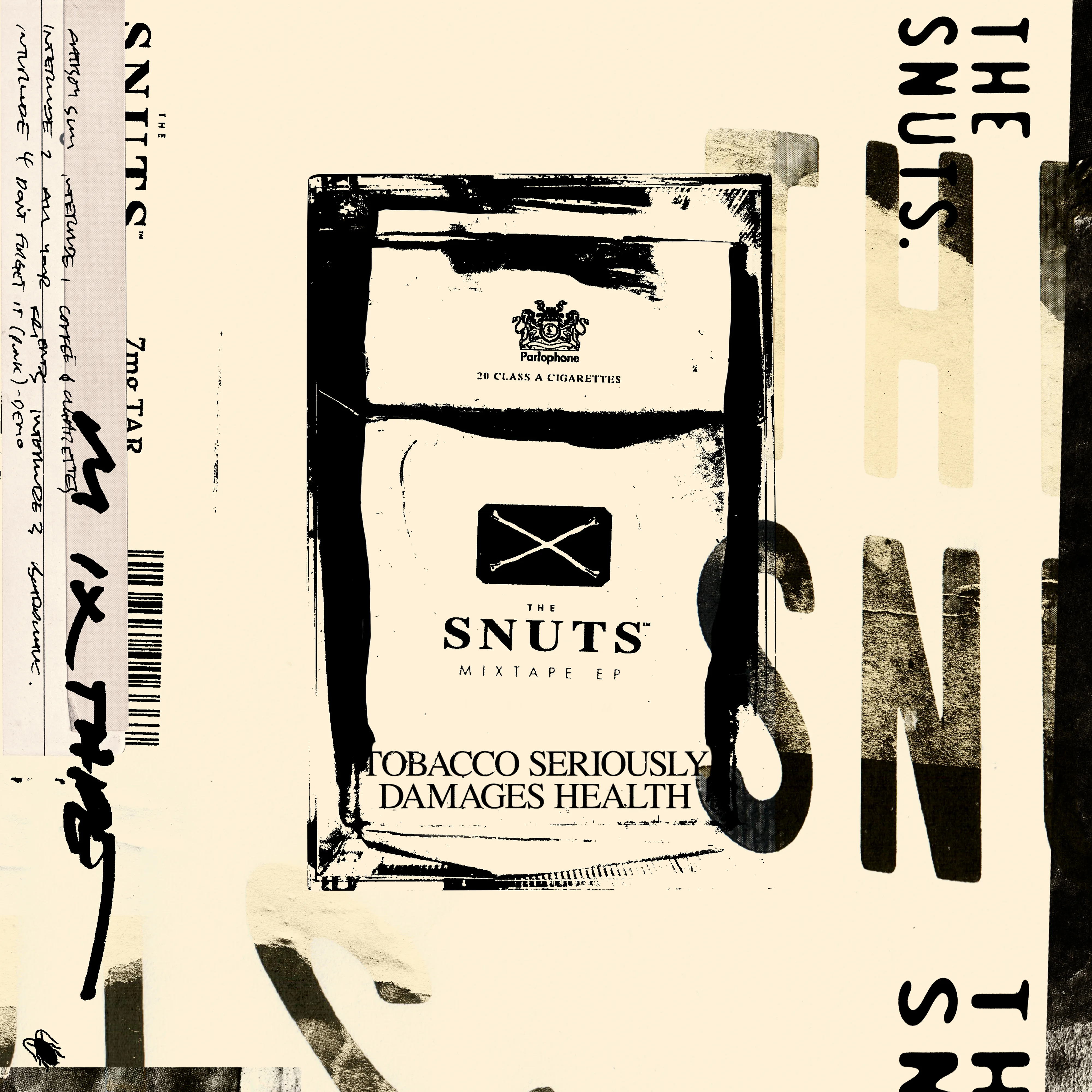 Official album cover art for the release Mixtape by The Snuts