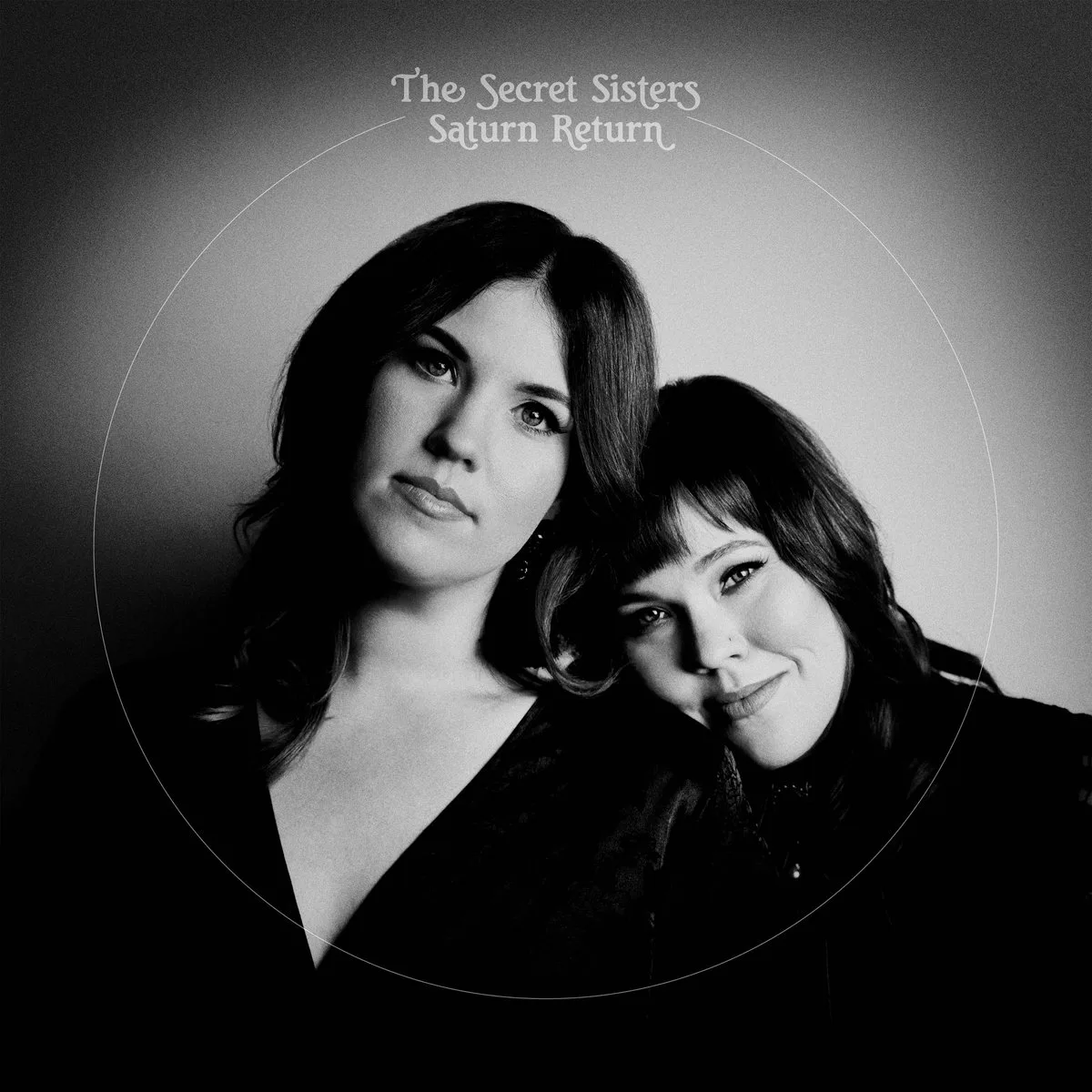 Official album cover art for the release Saturn Return by The Secret Sisters