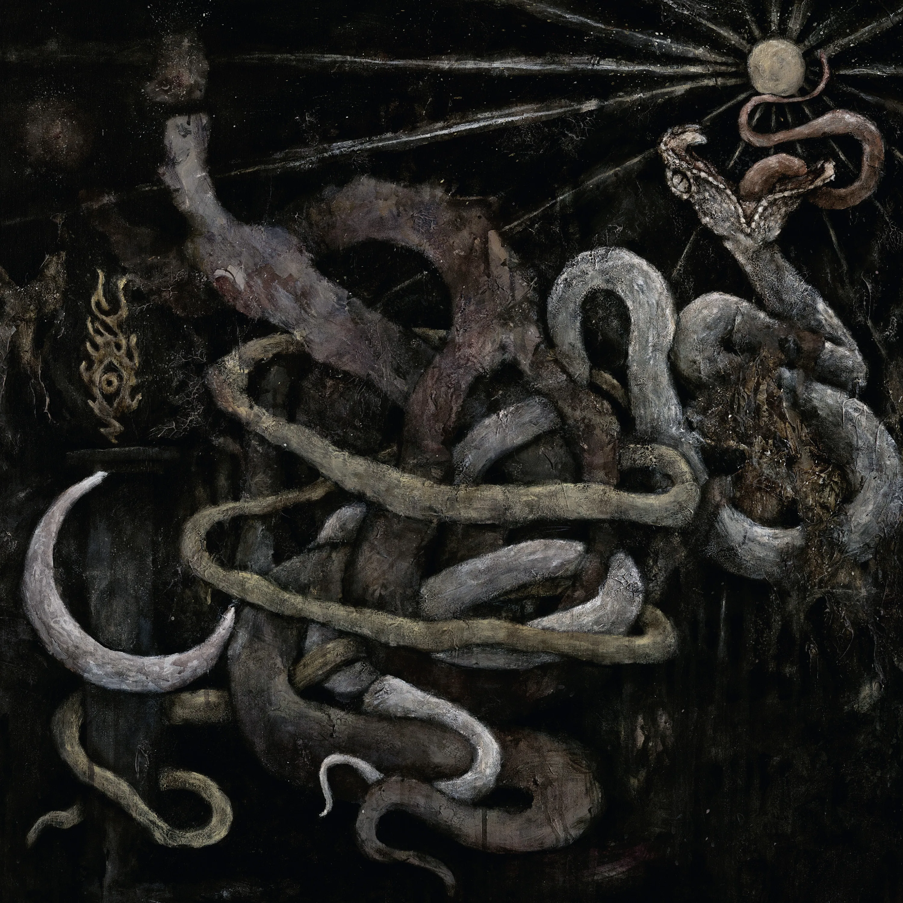 Official album cover art for the release Death Siege by Hierophant