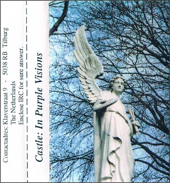 Official album cover art for the release In Purple Visions by Castle