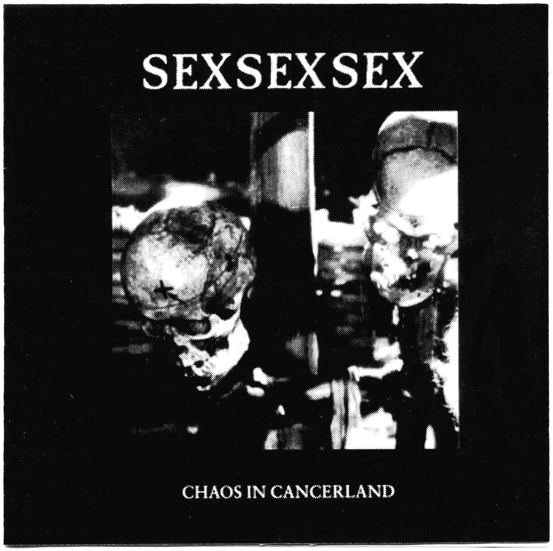 Official album cover art for the release Chaos in Cancerland by Sex Sex Sex