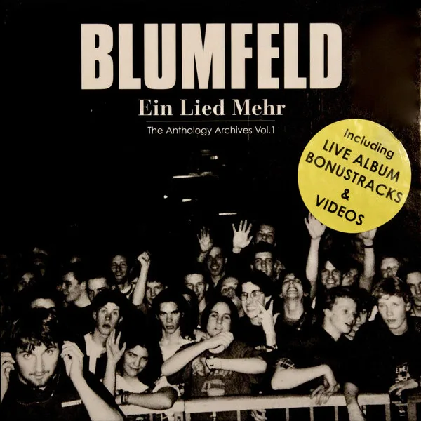Official album cover art for the release Ein Lied mehr: The Anthology Archives, Vol. 1 by Blumfeld