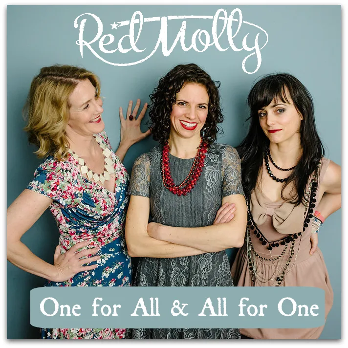 Official album cover art for the release One for All & All for One by Red Molly