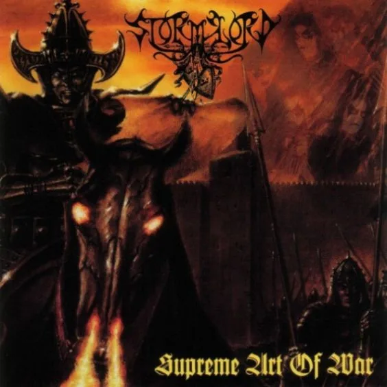 Official album cover art for the release Supreme Art of War by Stormlord