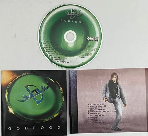 Official album cover art for the release Godfood by D-Wall