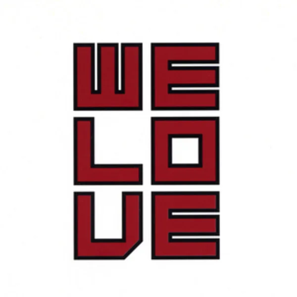 Official album cover art for the release We Love by Storm