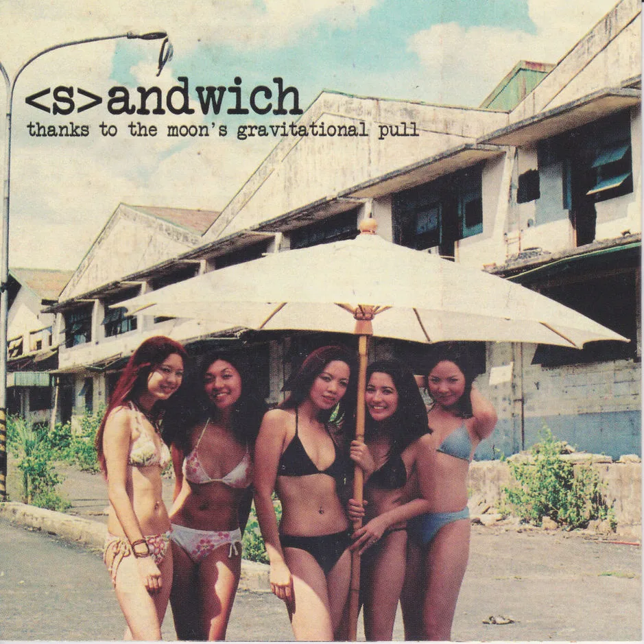 Official album cover art for the release Thanks to the Moon's Gravitational Pull by Sandwich