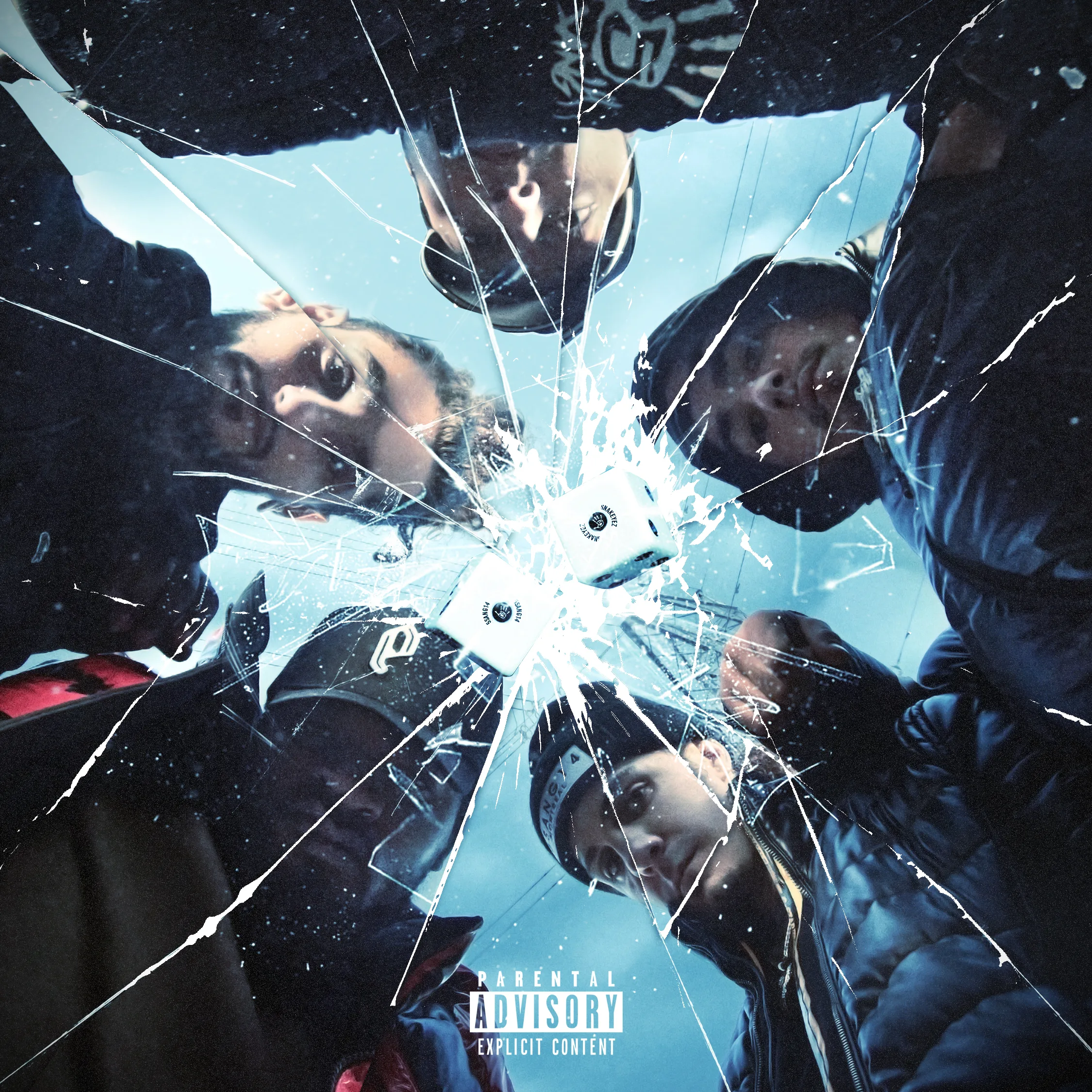 Official album cover art for the release Snakeyez by 5sang14