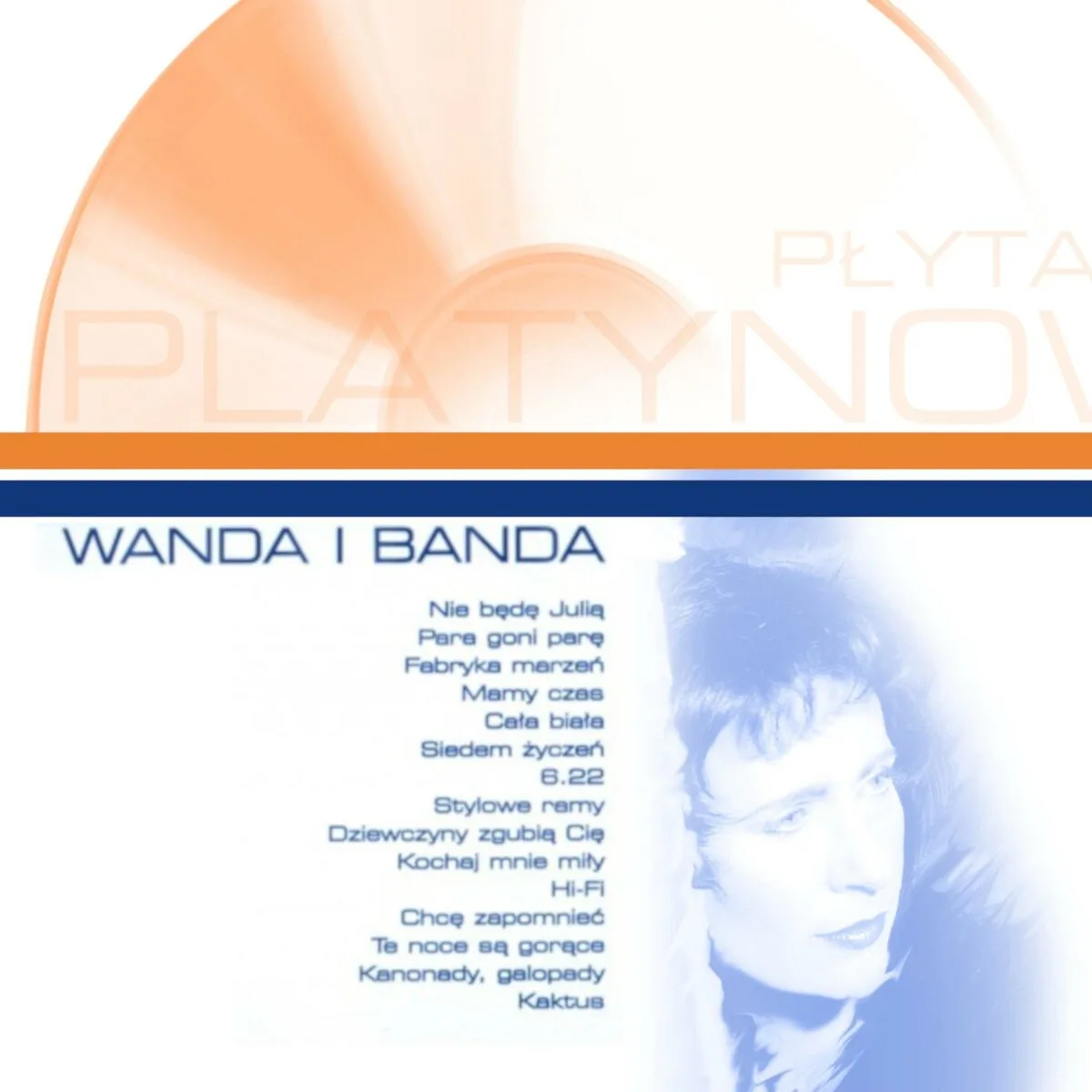 Official album cover art for the release Platynowa Płyta by Banda i Wanda