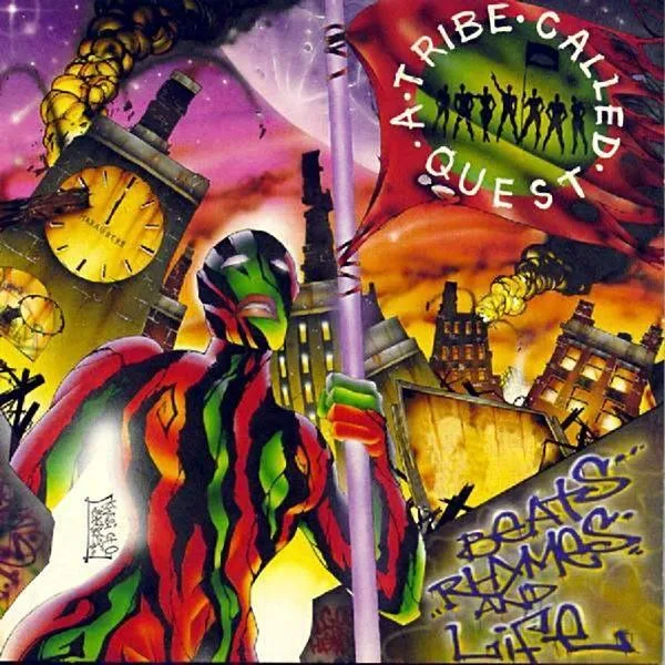 Crew song track artwork featured on the album Beats, Rhymes and Life by A Tribe Called Quest