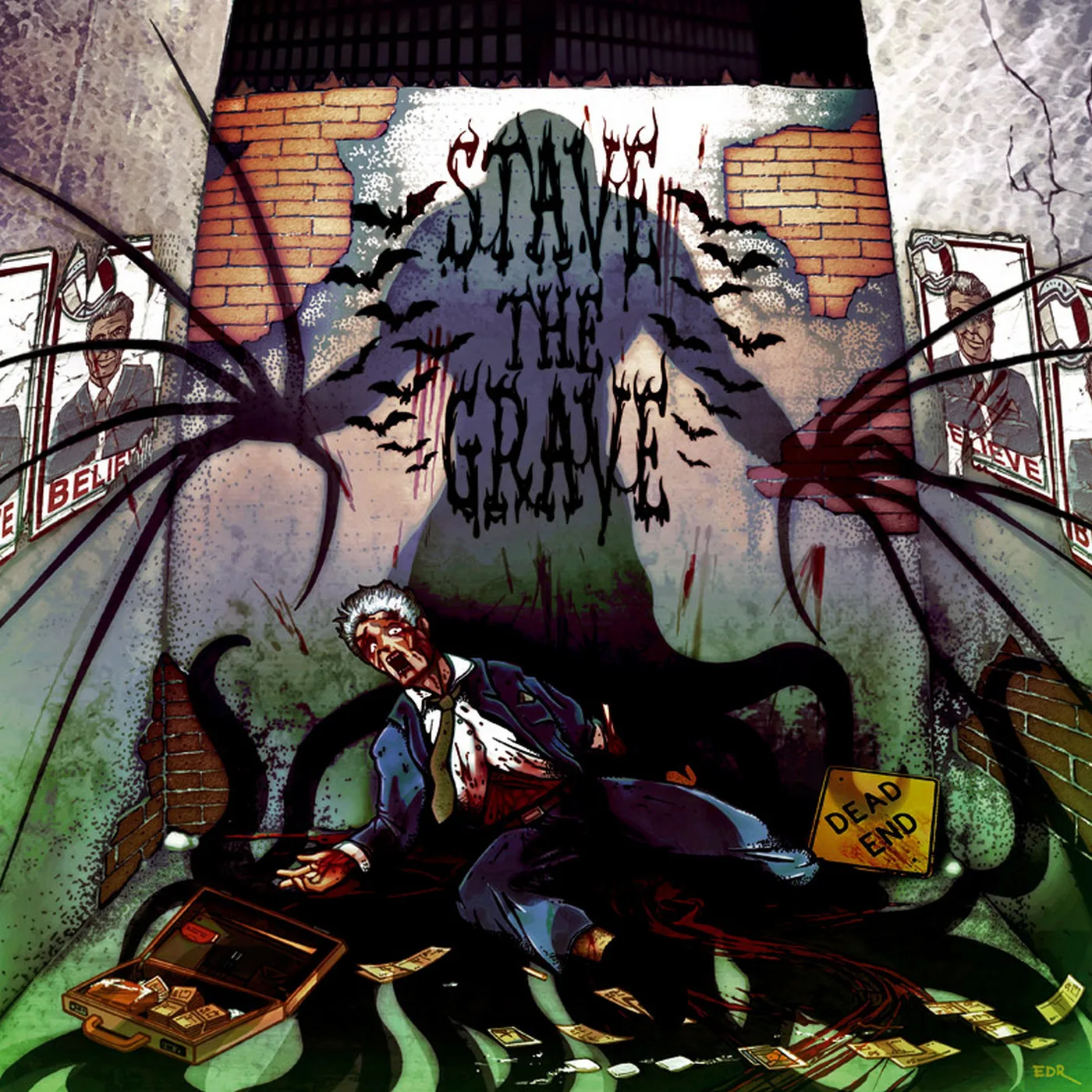 Official album cover art for the release Dead End by Stave the Grave