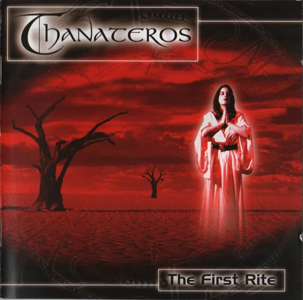 Official album cover art for the release The First Rite by Thanateros