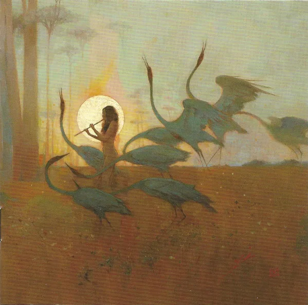Official album cover art for the release Les Chants de l’aurore by Alcest