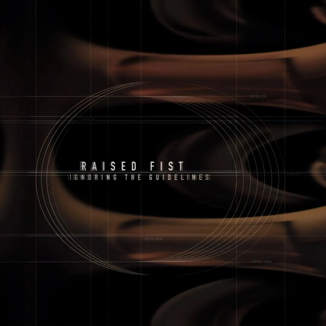 Official album cover art for the release Ignoring the Guidelines by Raised Fist