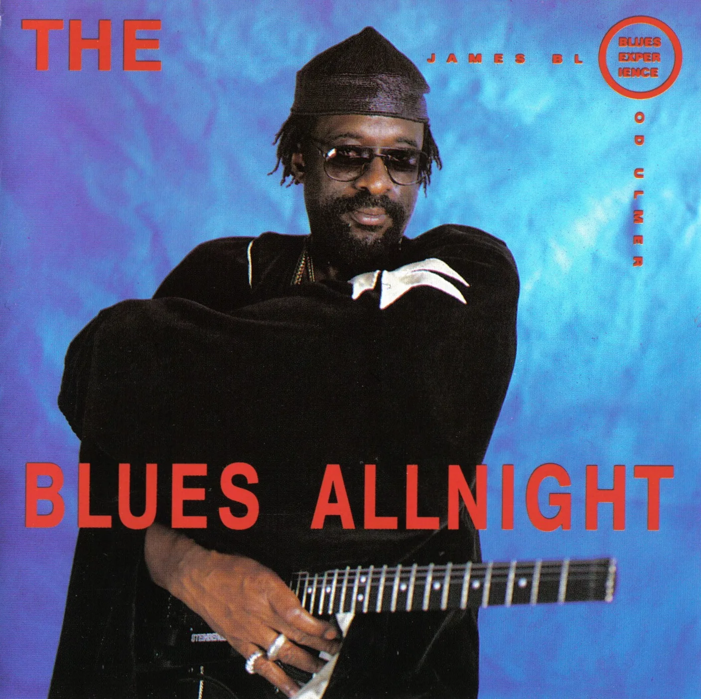 Official album cover art for the release Blues Allnight by The James Blood Ulmer Blues Experience