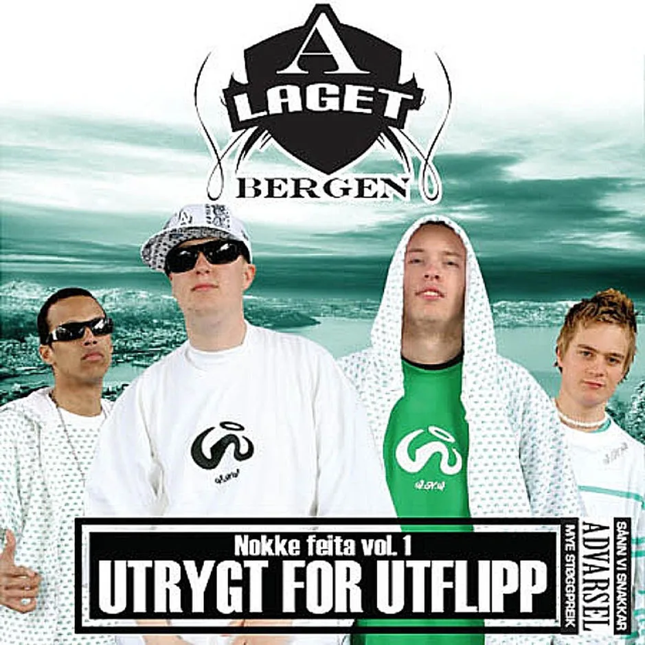 Official album cover art for the release Nokke Feita Vol. 1: Utrygt For Utflipp by A-Laget