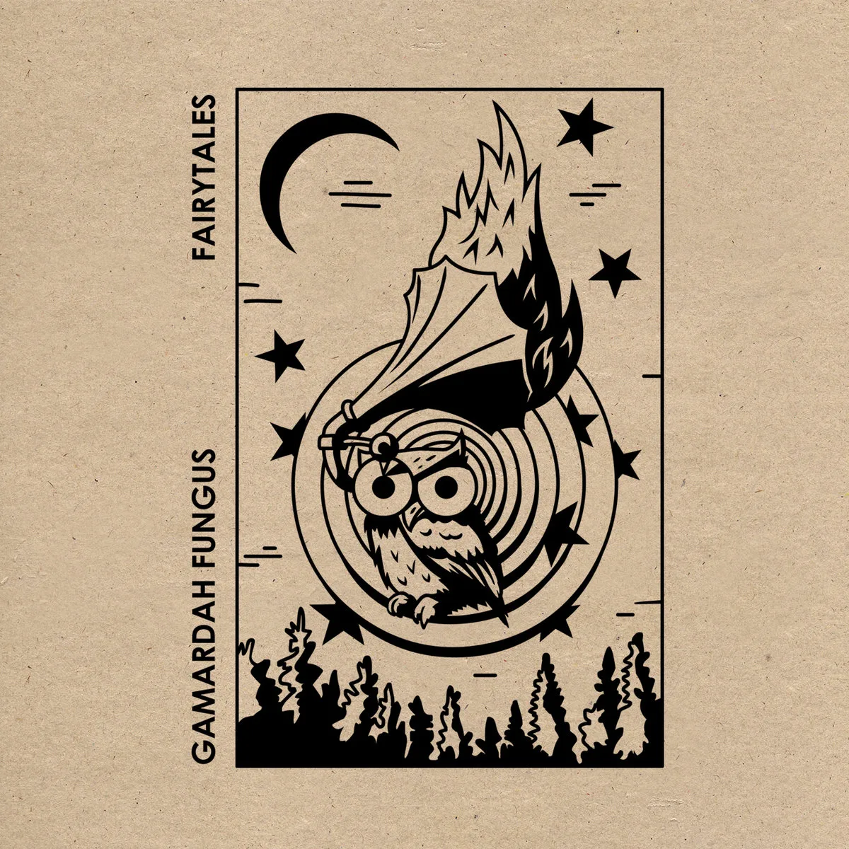 Official album cover artwork for Fairytales by Gamardah Fungus