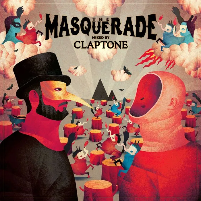 Official album cover artwork for The Masquerade by Claptone