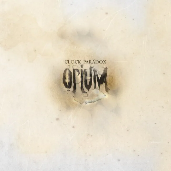 Official album cover art for the release Opium by Clock Paradox
