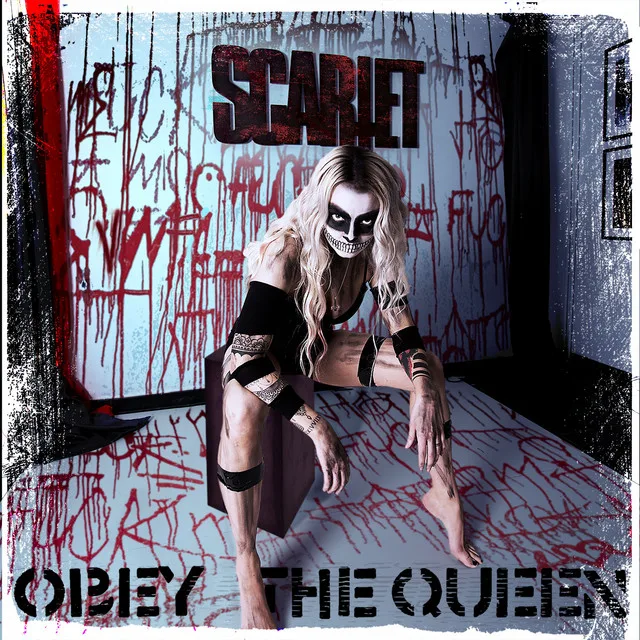 Official album cover art for the release Obey the Queen by SCARLET
