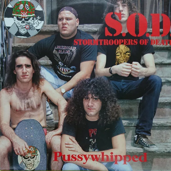 Official album cover art for the release Pussywhipped by Stormtroopers of Death