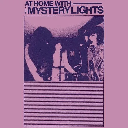 Official album cover art for the release At Home With The Mystery Lights by The Mystery Lights