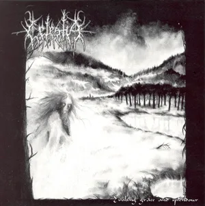 Official album cover art for the release Evoking Grâce and Splendour by Celestia