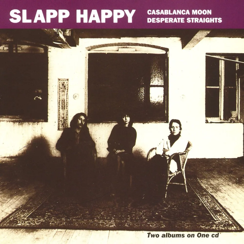 Apes in Capes song track artwork featured on the album Casablanca Moon / Desperate Straights by Slapp Happy
