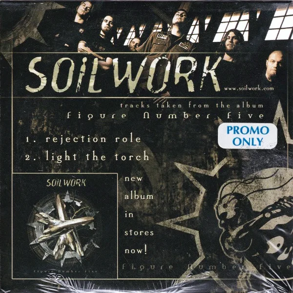 Official album cover art for the release Soilwork – Figure Number Five – CD Sampler by Raunchy