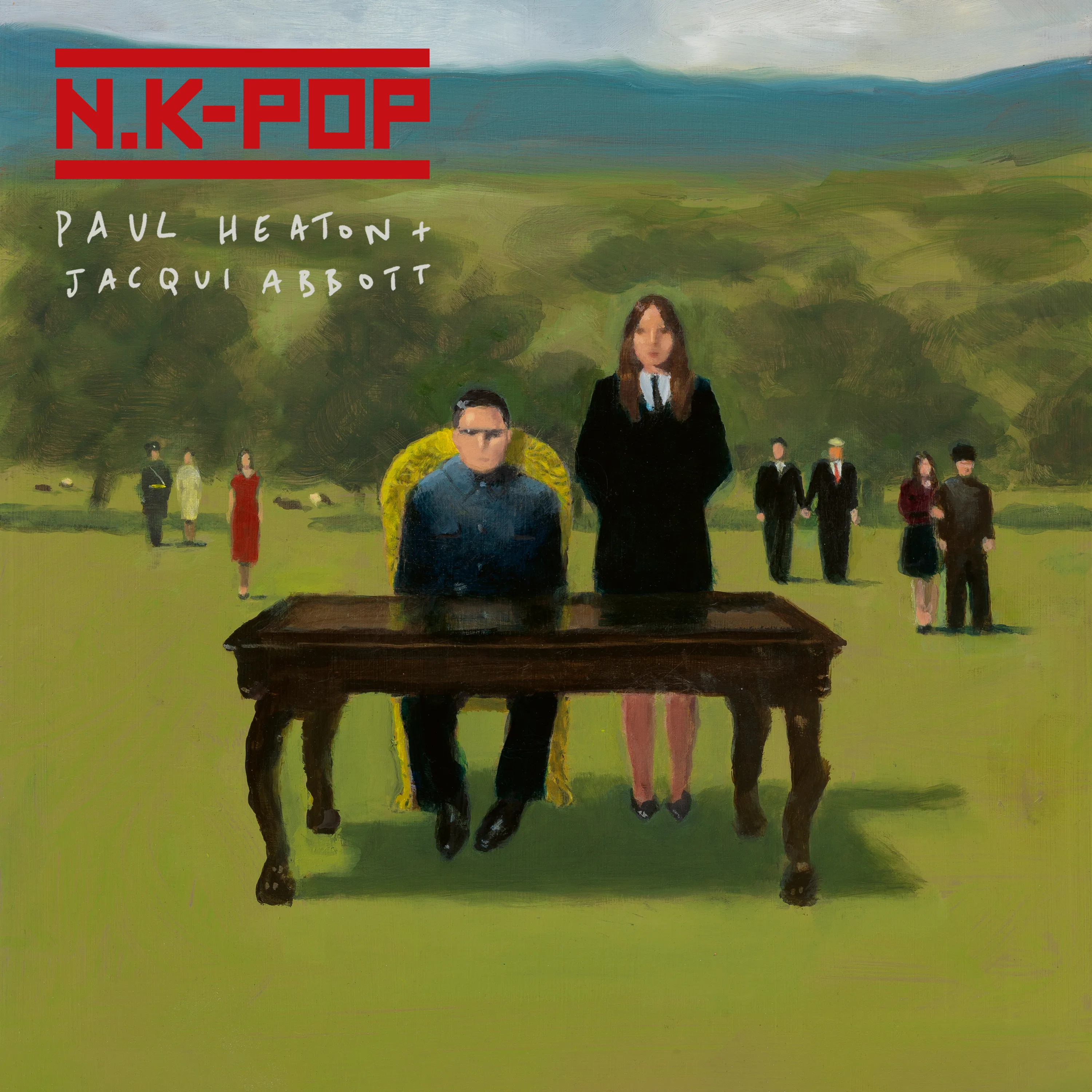 Official album cover art for the release N.K‐Pop by Paul Heaton + Jacqui Abbott