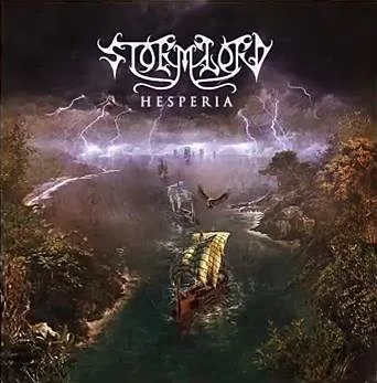 Official album cover art for the release Hesperia by Stormlord