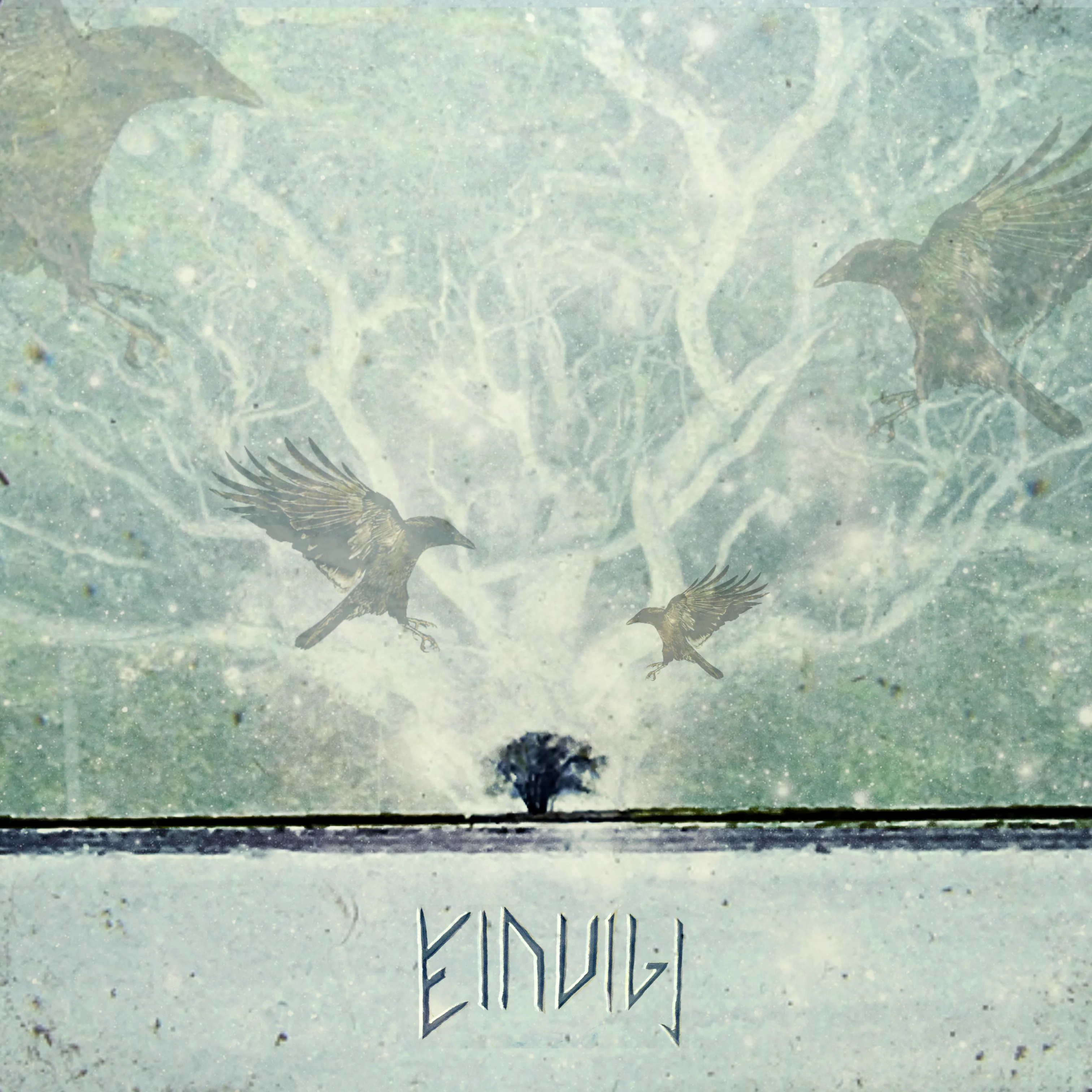 Official album cover artwork for EP by Einvigi