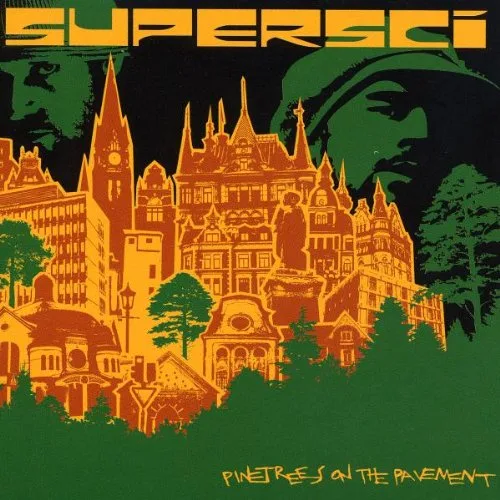 Official album cover art for the release Pinetrees on the Pavement by Supersci