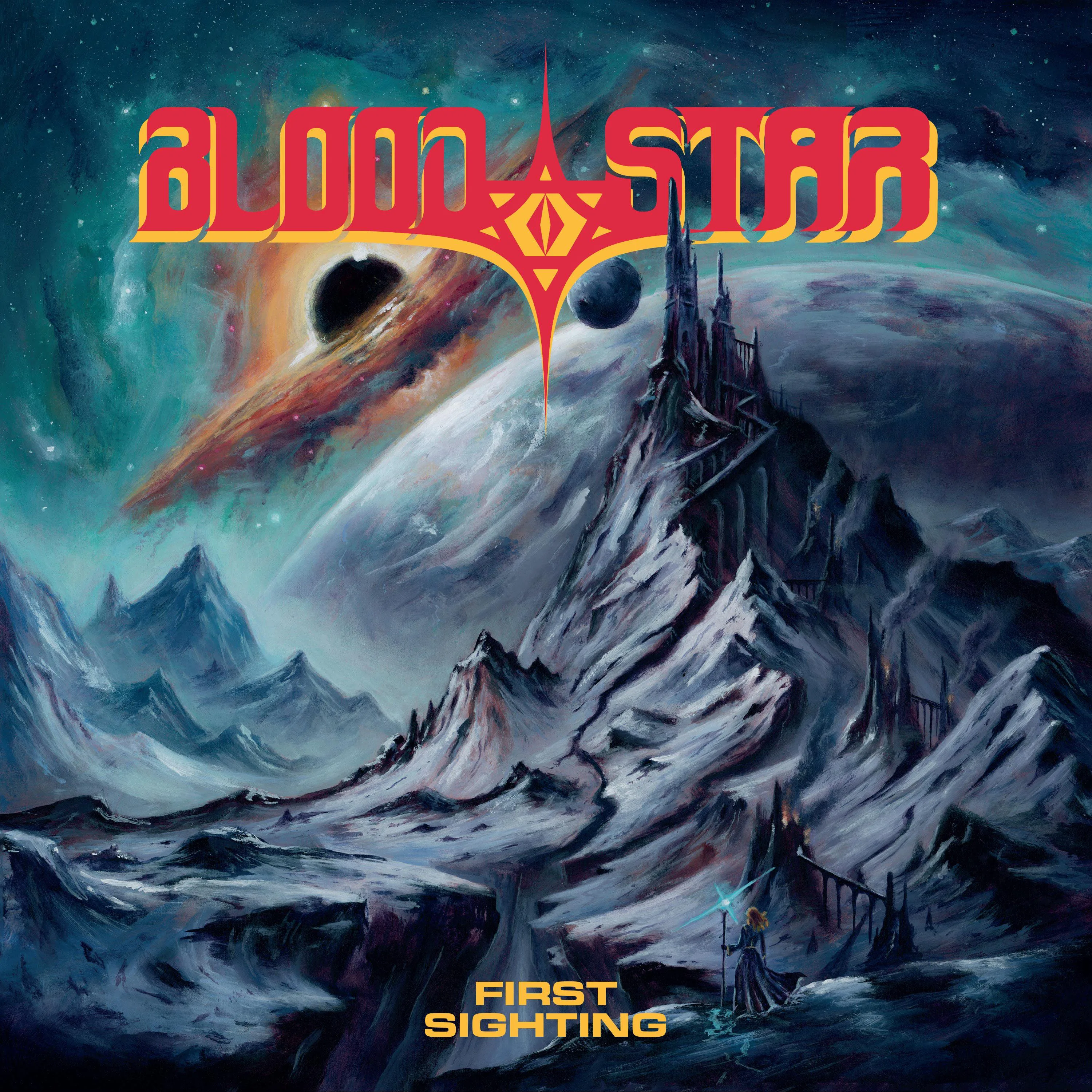 Official album cover art for the release First Sighting by Blood Star