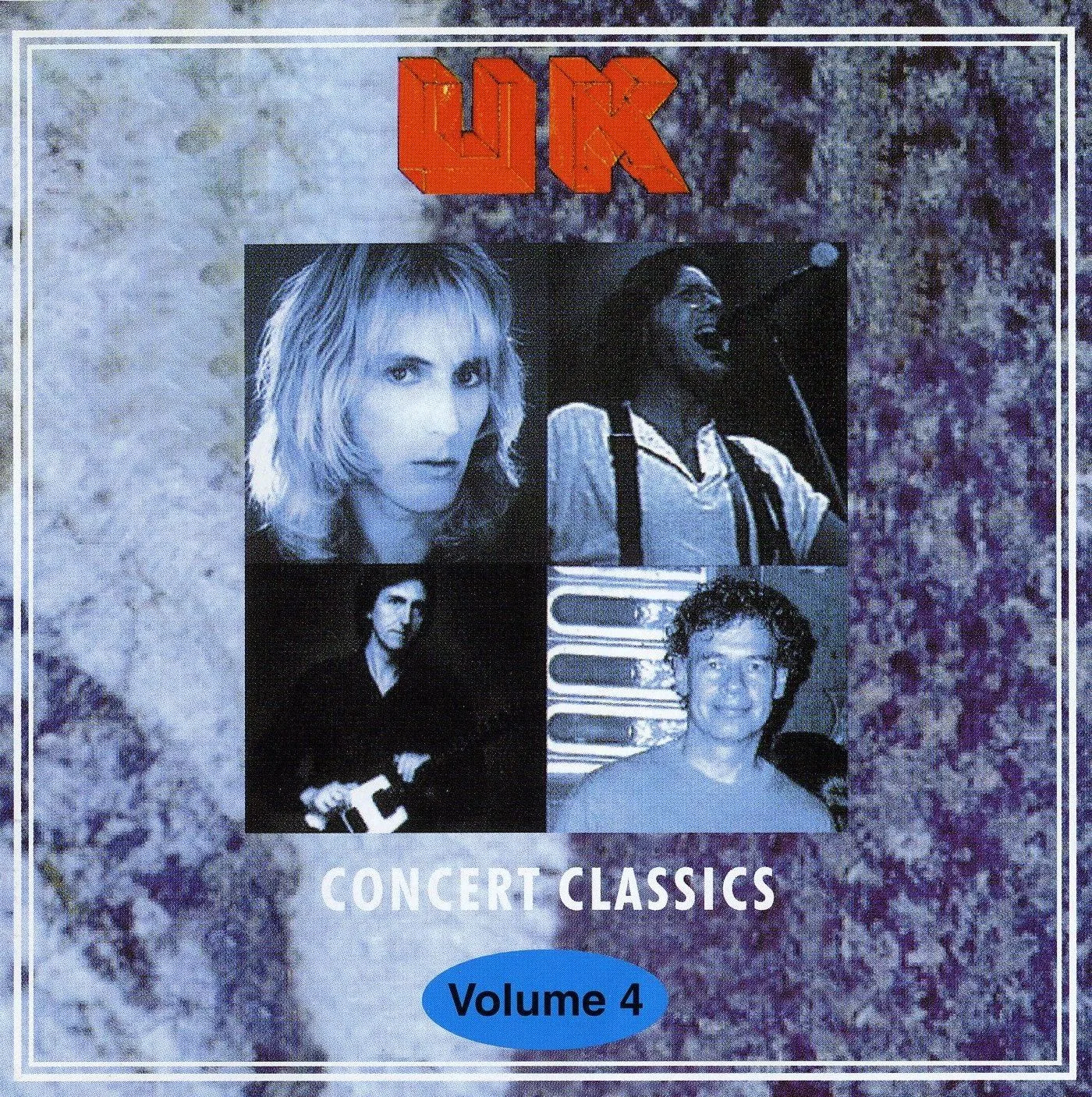 Official album cover art for the release Concert Classics, Volume 4 by U.K.