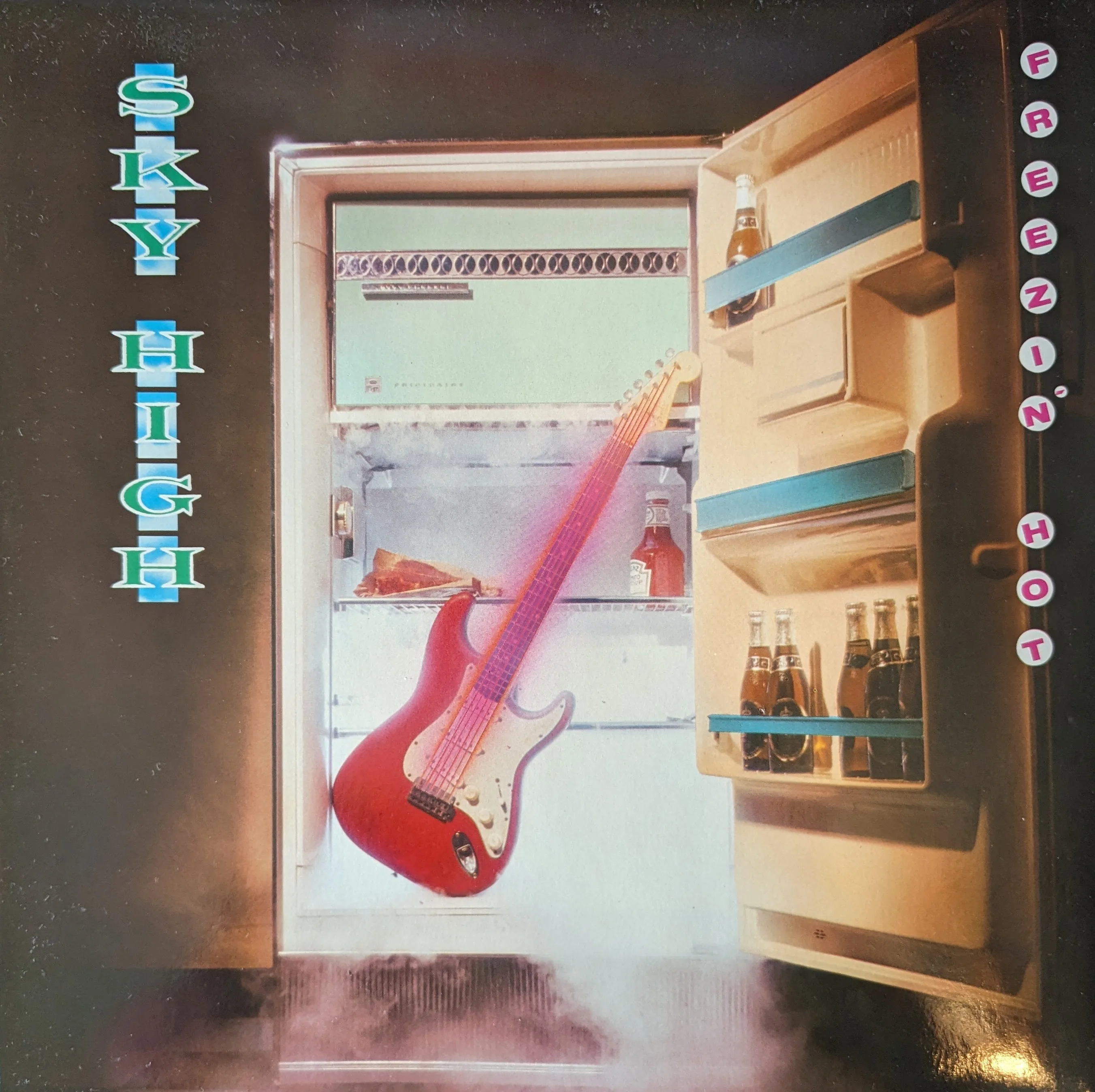 Official album cover art for the release Freezin' Hot by Sky High