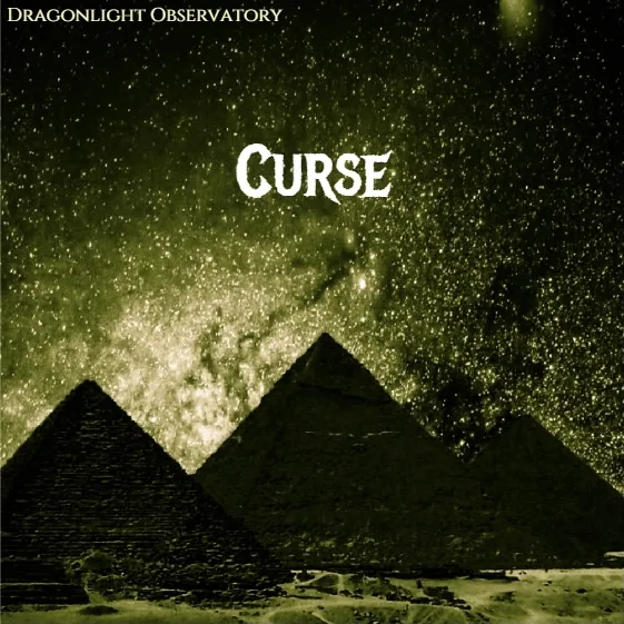 Official album cover art for the release Curse by Dragonlight Observatory