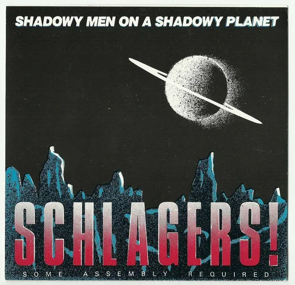 Official album cover art for the release Schlagers! by Shadowy Men on a Shadowy Planet
