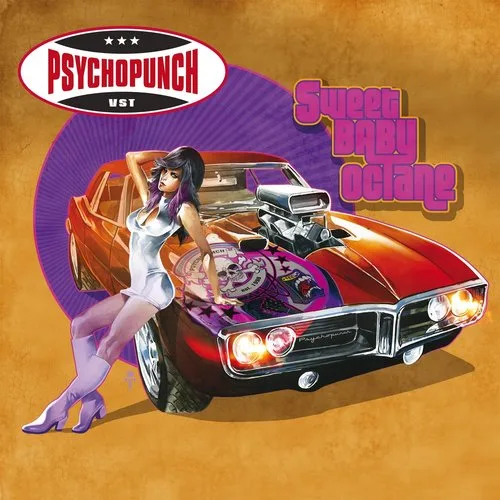 Official album cover art for the release Sweet Baby Octane by Psychopunch