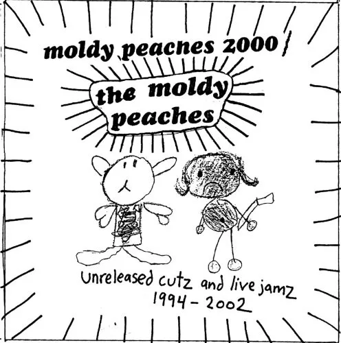 Official album cover art for the release Moldy Peaches 2000: Unreleased Cutz and Live Jamz 1994-2002 by The Moldy Peaches