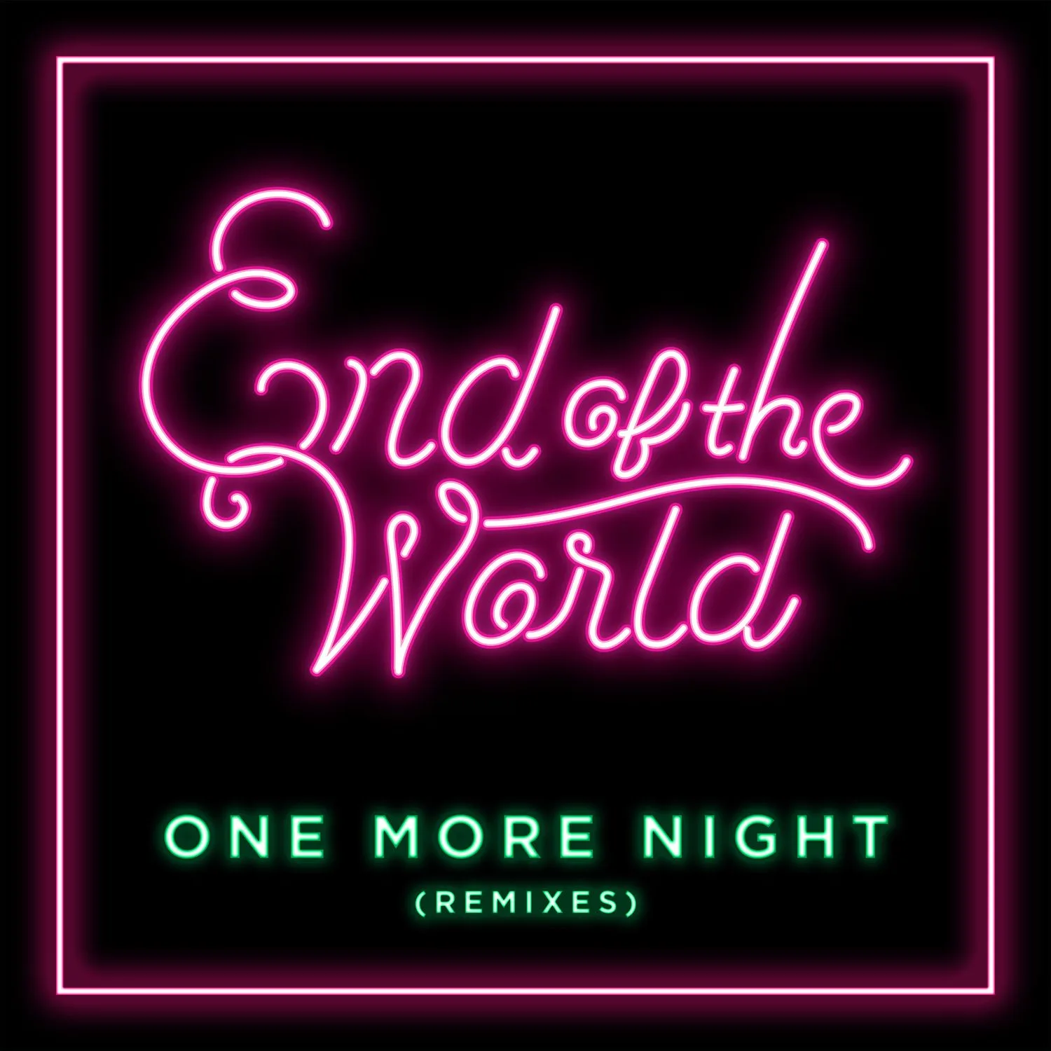 Official album cover artwork for One More Night (Remixes) by SEKAI NO OWARI