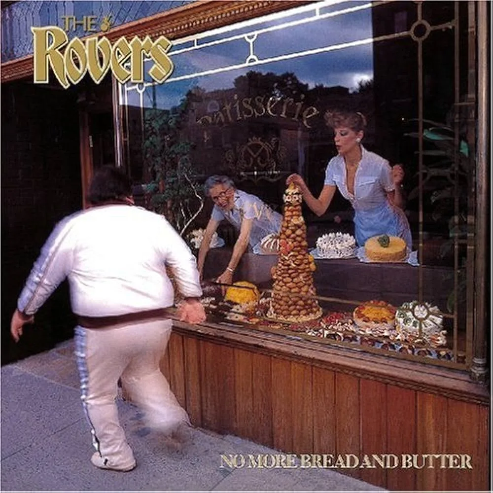 Official album cover art for the release No More Bread and Butter by The Irish Rovers