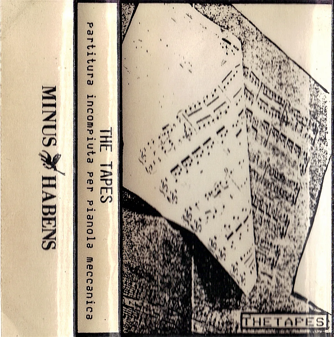 Official album cover art for the release Partitura incompiuta per pianola meccanica by The Tapes
