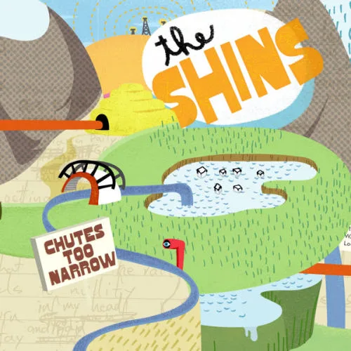 Official album cover art for the release Chutes Too Narrow by The Shins