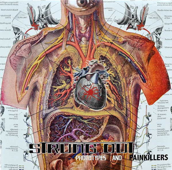 Official album cover art for the release Prototypes and Painkillers by Strung Out