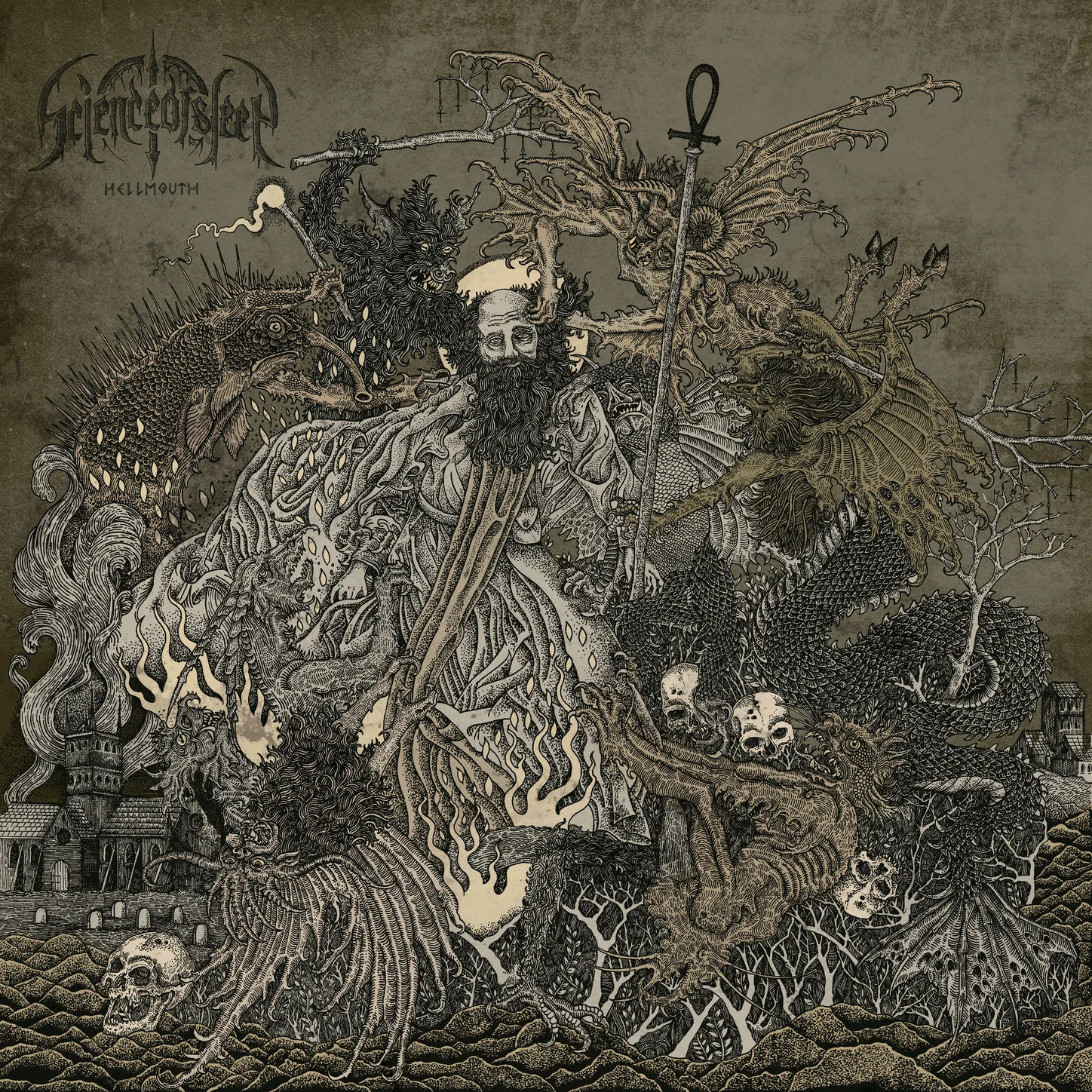 Official album cover art for the release Hellmouth by Science of Sleep