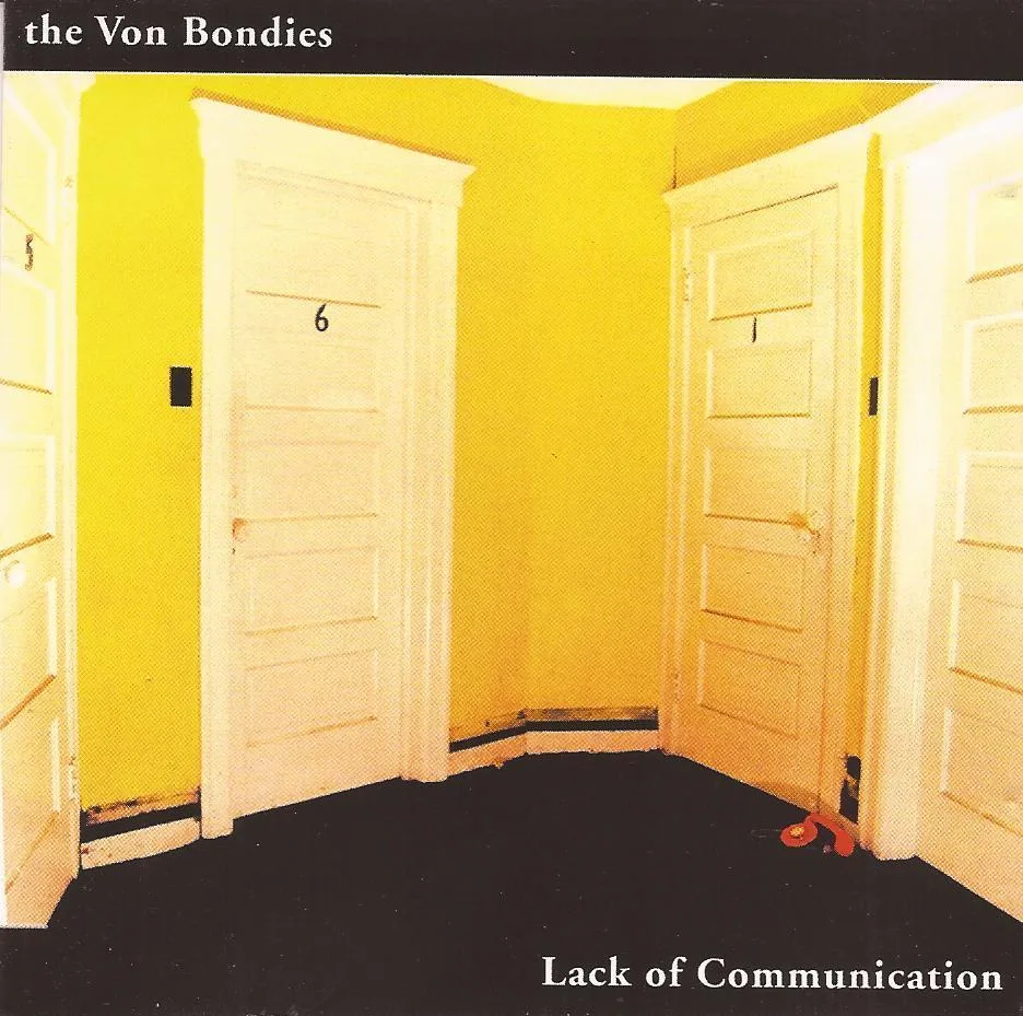 Official album cover art for the release Lack of Communication by The Von Bondies