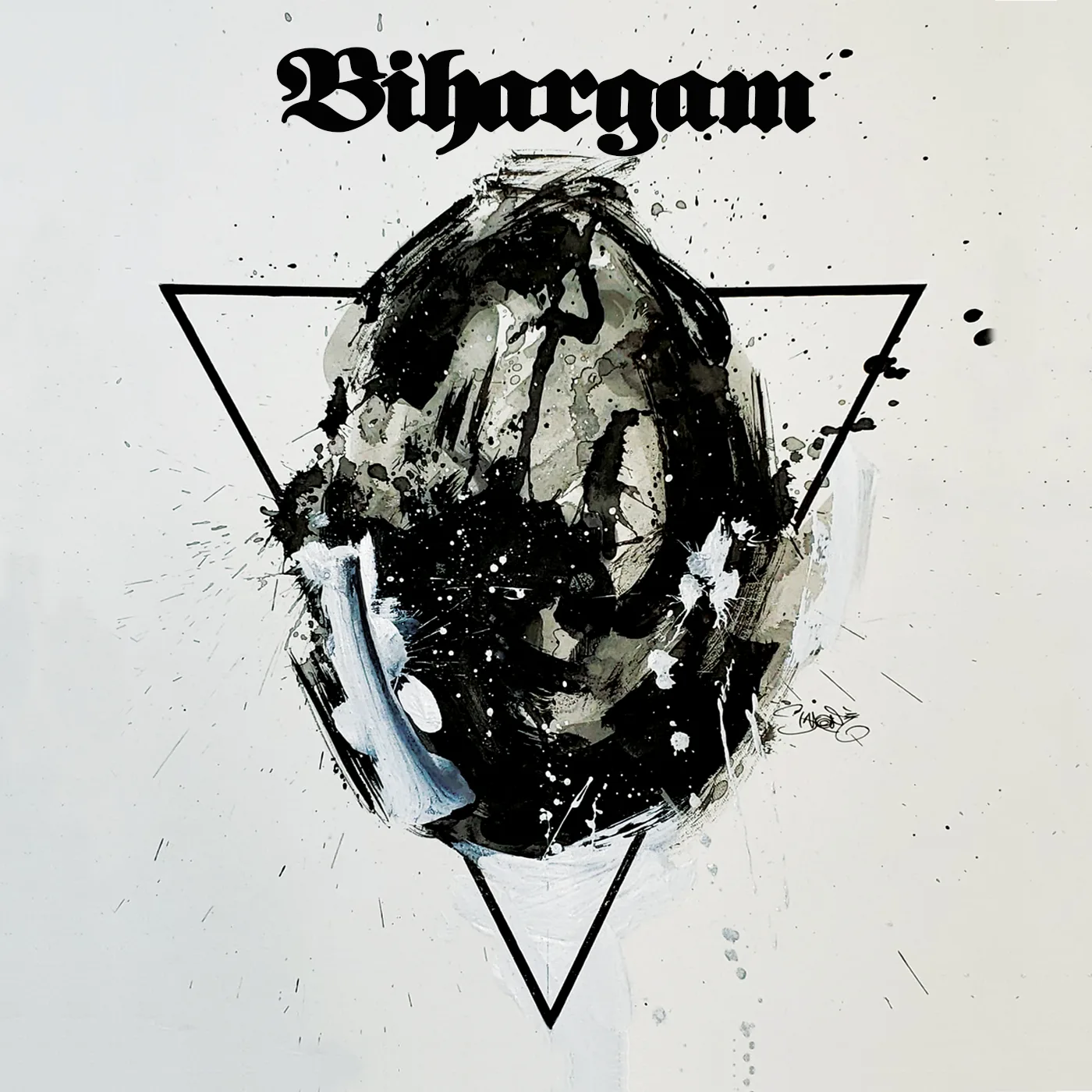 Official album cover art for the release Ove Tenebrae by Bihargam